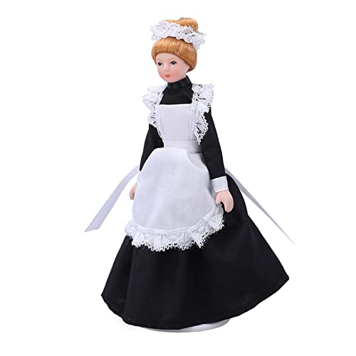 LUCKDANO Doll House People, Mini Keramik Puppe Model Doll House Miniatur Victorian Parlor Maid Puppe 1:12 Dollhouse Maid Puppenhaus DIY Dekoration Zubehör Geschenke für LUCKDANO Doll House People, Mini Keramik Puppe Model Doll House Miniatur Victorian Parlor Maid Puppe 1:12 Dollhouse Maid Puppenhaus DIY Dekoration Zubehör Geschenke für von LUCKDANO