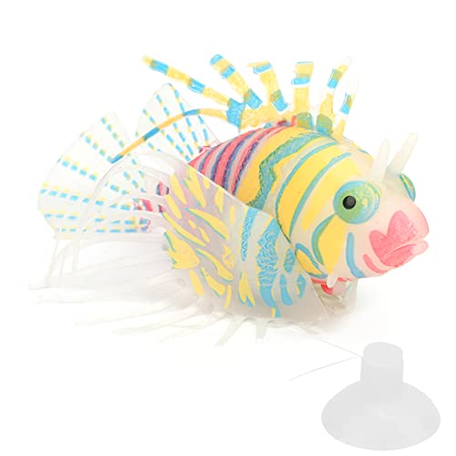 LUCKDANO Falsche Fische, Schwimmende Fisch Schwimmende Fisch Leuchtend Silikonfisch mit Saugbecher Künstlicher Falsche Fische Leuchtet Effekt Aquariumdekor für Aquariumbox -Dekoration (Rosa und LUCKDANO Falsche Fische, Schwimmende Fisch Schwimmende Fisch Leuchtend Silikonfisch mit Saugbecher Künstlicher Falsche Fische Leuchtet Effekt Aquariumdekor für Aquariumbox -Dekoration (Rosa und von LUCKDANO