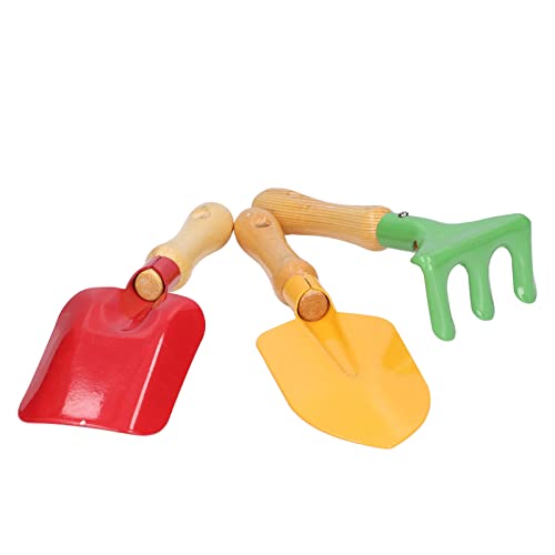 LUCKDANO Gartenwerkzeuge, Rake Kids Schaufel mit Weicheren Kanten Angemessener Größe Leichtgewicht 3pcs Gartenwerkzeug für Garten Succulents LUCKDANO Gartenwerkzeuge, Rake Kids Schaufel mit Weicheren Kanten Angemessener Größe Leichtgewicht 3pcs Gartenwerkzeug für Garten Succulents von LUCKDANO