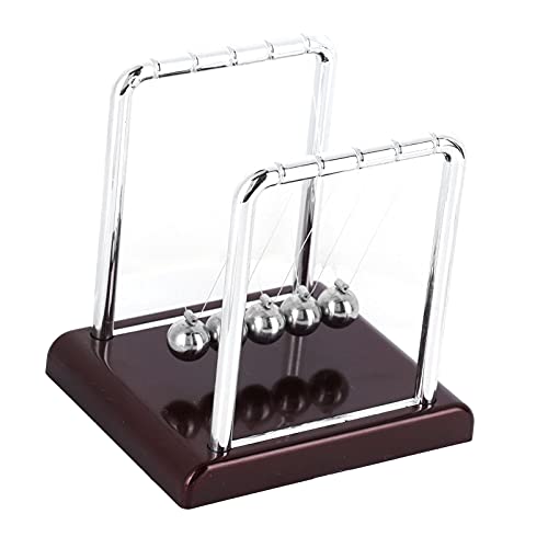 LUCKDANO Newtons Cradle, Office Desk Decor Perpetual Motion Machine Fun Science Fidget Accessoires Physics Learning Desk Spielzeug für Zuhause, Bürodekoration, Stressabbau, 3.6x3.0x3.7in LUCKDANO Newtons Cradle, Office Desk Decor Perpetual Motion Machine Fun Science Fidget Accessoires Physics Learning Desk Spielzeug für Zuhause, Bürodekoration, Stressabbau, 3.6x3.0x3.7in von LUCKDANO