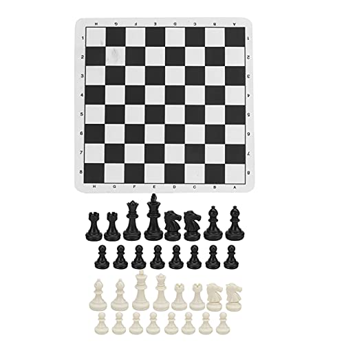 LUCKDANO Riese Outdoor -Schach -Set, Großer Schach Set Schachwettbewerb Großes Plastikschach Internationales Standard Schachspiel mit Schachbrett LUCKDANO Riese Outdoor -Schach -Set, Großer Schach Set Schachwettbewerb Großes Plastikschach Internationales Standard Schachspiel mit Schachbrett von LUCKDANO