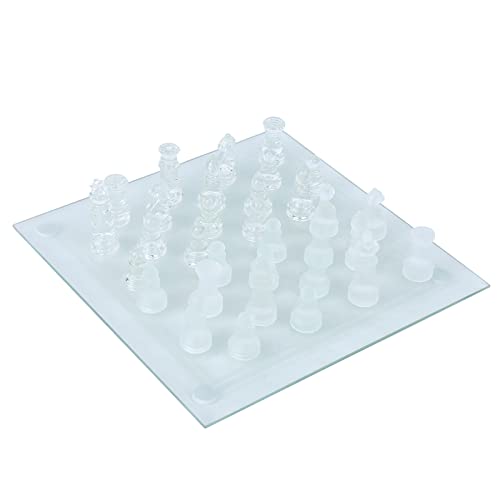 LUCKDANO Riesenschach, Glasschach -Set Glasschach -Set Crystal International Schach 25x25 cm Stumpfes Polnisches Glas 1 Schachbrett und 32 Schachmann LUCKDANO Riesenschach, Glasschach -Set Glasschach -Set Crystal International Schach 25x25 cm Stumpfes Polnisches Glas 1 Schachbrett und 32 Schachmann von LUCKDANO