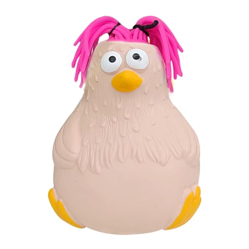 LUCKGONI Weiches, dehnbares Huhn-Quetsch-Tierfigur, Dekompression, Büro, Stressspielzeug, Anti-Angst-Spielzeug, Stressabbau für Schüler LUCKGONI Weiches, dehnbares Huhn-Quetsch-Tierfigur, Dekompression, Büro, Stressspielzeug, Anti-Angst-Spielzeug, Stressabbau für Schüler von LUCKGONI