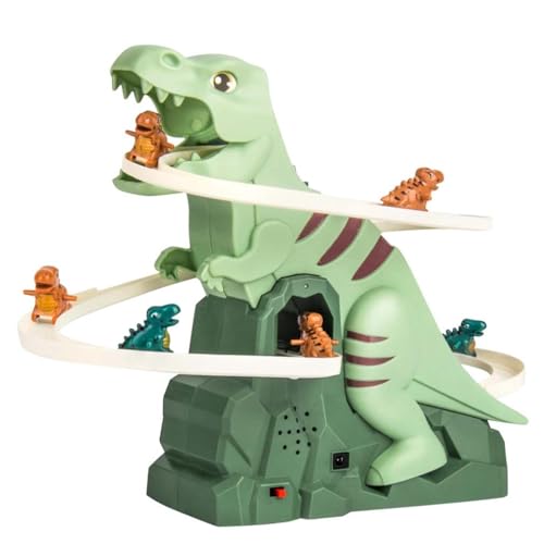 Dinosaur Climb Stairs Music Toy, Dinosaur Roller Coaster Toy, Dinosaurier Kletterspielzeug, Treppensteigen Spielzeug Elektrische Dino Slide Track mit Licht und Musik, Rennstrecken Spielset Dinosaur Climb Stairs Music Toy, Dinosaur Roller Coaster Toy, Dinosaurier Kletterspielzeug, Treppensteigen Spielzeug Elektrische Dino Slide Track mit Licht und Musik, Rennstrecken Spielset von LUCKKY