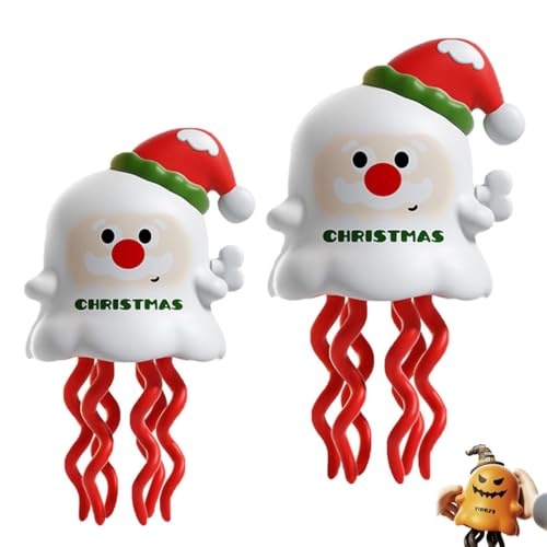 LUCKKY 2 Stück Magical Mini Dancing Ghost for Christmas, Magischer Mini-Tanzgeist für Weihnachten, Weihnachten Magisches Uhrwerk-Spielzeug, Halloween Uhrwerk Tanzendes Geisterspielzeug (C) von LUCKKY