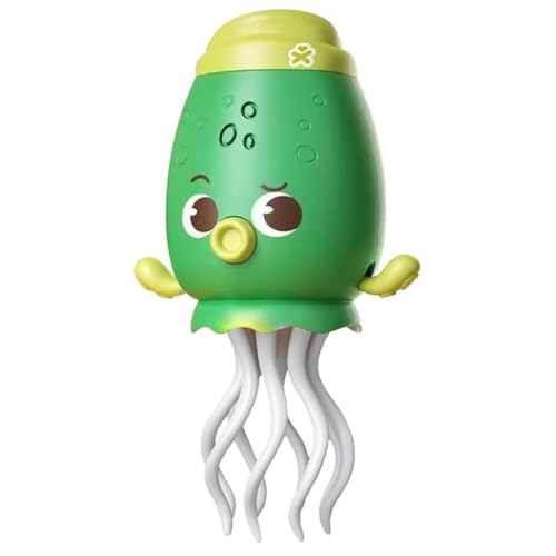 LUCKKY Smart Tentacle Explorer Octopus, Elektrischer Oktopus, Interaktives Musikspielzeug, Tanzendes Tintenfischspielzeug, Krabbelndes Spielzeug Mit Automatischem Hindernissensor (Grün) von LUCKKY