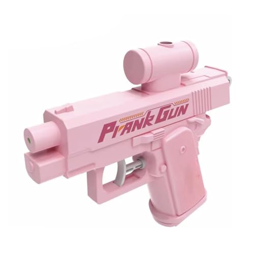 Prank Water Gun, Prank Gun, Prank Squirt Gun, Streich-Wasserpistole, Umgekehrter Wasserpistolen-Streich, Zwei-Wege-Spritzpistolen, Lustige Geschenke für Erwachsene Kinder (Rosa) von LUCKKY