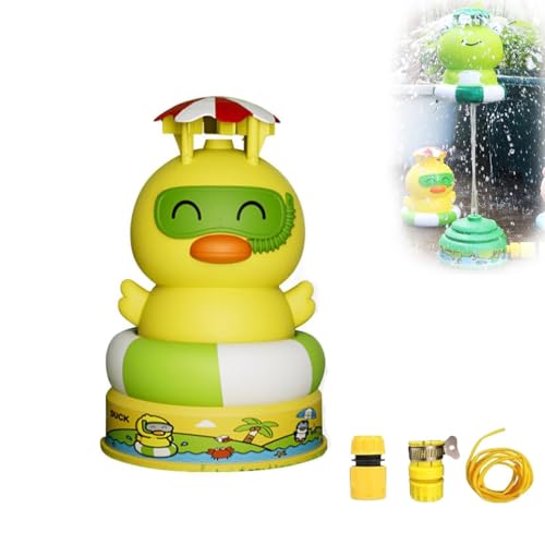 Water Rocket Sprinkler for Kids Toy, Wasserraketen-Sprinkler für Kinder Spielzeug, Kinder Wassersprinkler, Wasserspielzeug Kinder Garten Wasserstrahl, Sommer-Outdoor-Rotations-Wasserrakete (A) von LUCKKY