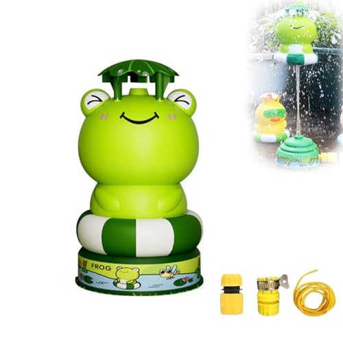 Water Rocket Sprinkler for Kids Toy, Wasserraketen-Sprinkler für Kinder Spielzeug, Kinder Wassersprinkler, Wasserspielzeug Kinder Garten Wasserstrahl, Sommer-Outdoor-Rotations-Wasserrakete (B) von LUCKKY