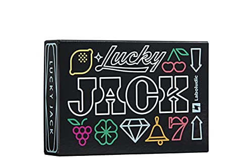 LUCKY JACK - Gewinnen Sie den Jackpot! - Strategiespiel und Hasard – Gesellschaftsspiel Familie & Freunde inspiriert vom Casino von LUCKY JACK