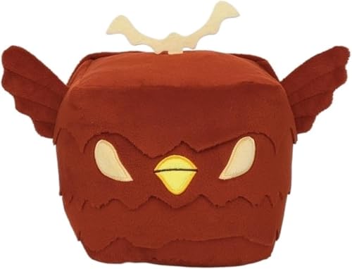 LUCKYKUN Fruits Plüschtier, weich, Plüschkissen, Box, 15 cm, Geheimnis, Spielzeug für Kinder, Geburtstag, Weihnachten (Falcon) von LUCKYKUN