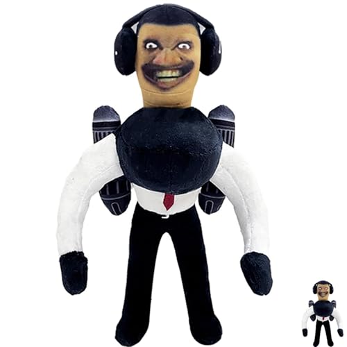 LUCKYKUN Upgrade Titan Figur – Speakerman, TV Man Und Cameraman Plüschfigur Kinder Zu Halloween, Weihnachten Und Geburtstagen – Für Fans Der Titan-Serie(B) von LUCKYKUN