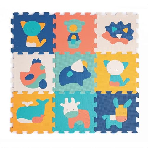 Ludi 10023 Schaumstofffliesen, Multicolores von LUDI