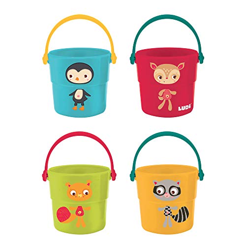 LUDI 40057 Cubos animalitos Badespielzeug, S LUDI 40057 Cubos animalitos Badespielzeug, S von LUDI