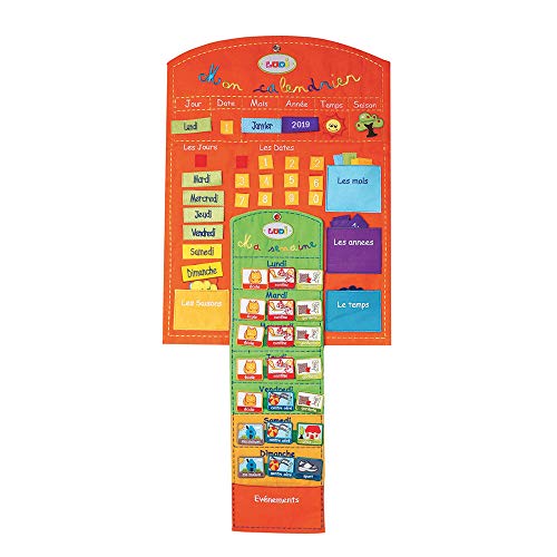 LUDI JBM SARL KALENDRIER Tissu ORANGE LUDI JBM SARL KALENDRIER Tissu ORANGE von LUDI