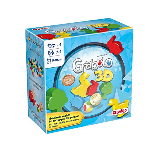 Lúdilo Grabolo 3D | Brettspiele für Kinder 4 Jahre | Lernspiele für Kinder 4 Jahre | Geschenk für Kinder 4 Jahre | Kinderspiele | Spiele für Kinder Lúdilo Grabolo 3D | Brettspiele für Kinder 4 Jahre | Lernspiele für Kinder 4 Jahre | Geschenk für Kinder 4 Jahre | Kinderspiele | Spiele für Kinder von LUDILO