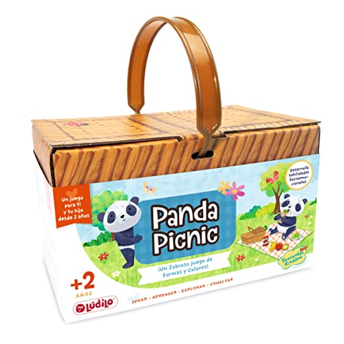 Ludilo 8436598031102 Panda Picknick, bunt, M von LUDILO