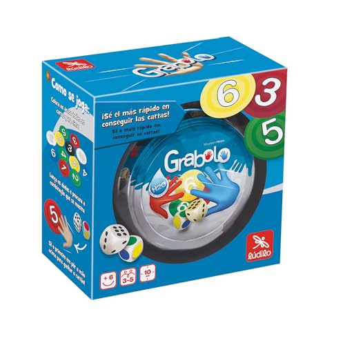 Ludilo Grabolo | Brettspiele für Kinder ab 6 Jahren | Lernspiele 6 Jahre | Familienbrettspiele | Kartenspiele | Spiele für Kinder ab 6 Jahren von LUDILO