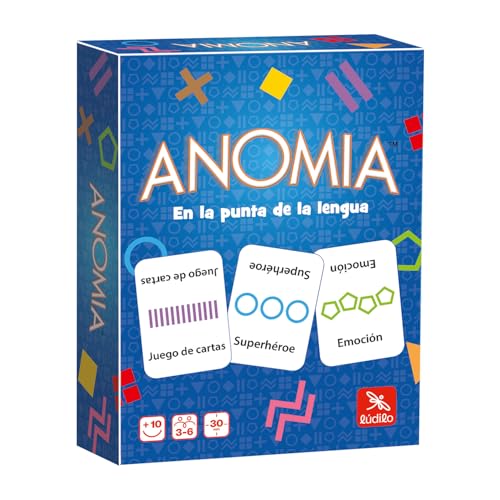 Ludilo Anomia | Brettspiele für Kinder ab 10 Jahren | Brettspiele für Erwachsene und Kinder | Kartenspiel von 3 bis 6 Spielern | Spielkarten von 30 Min von LUDILO