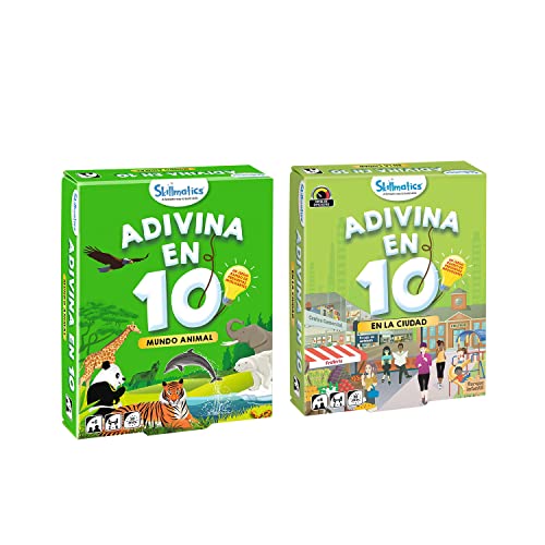 Ludilo - Pack Tierwelt Und In Der Stadt | Brettspiele Kinder 6 Jahre | Lernspiele 6 Jahre | Brettspiel 6 Jahre oder älter | Familien Brettspiele Ludilo - Pack Tierwelt Und In Der Stadt | Brettspiele Kinder 6 Jahre | Lernspiele 6 Jahre | Brettspiel 6 Jahre oder älter | Familien Brettspiele von LUDILO