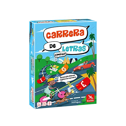 Ludilo - Carrera De Letras | Brettspiele für Kinder ab 7 Jahren | Lernspiele ab 7 Jahren | Brettspiele für Kinder und Erwachsene | Brettspiele ab 2 Jahren Ludilo - Carrera De Letras | Brettspiele für Kinder ab 7 Jahren | Lernspiele ab 7 Jahren | Brettspiele für Kinder und Erwachsene | Brettspiele ab 2 Jahren von LUDILO