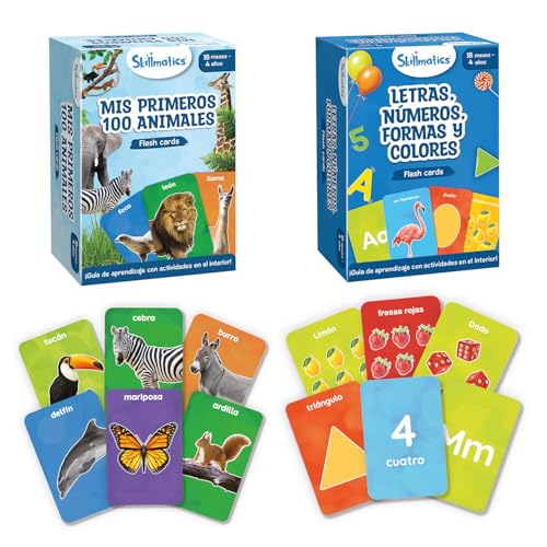 Ludilo Packung mit 2 Flashcards | spanische Autismus-Piktogramme | Lernspiele | Alphabet für Kinder | Lernspiele für Kinder 2 Jahre | Kartenspiel 30 Min Ludilo Packung mit 2 Flashcards | spanische Autismus-Piktogramme | Lernspiele | Alphabet für Kinder | Lernspiele für Kinder 2 Jahre | Kartenspiel 30 Min von LUDILO