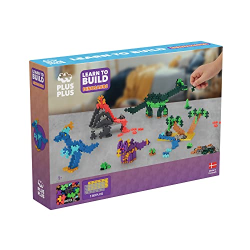 Plus Plus - Dinosaurier Bauen Lernen | 3D Puzzle | Puzzle 5 Jahre Alt | Puzzle Ab 5 | Puzzles Für Kinder 600 Teile | Puzzle Kinder | Spiele Ab 5 Jahren Plus Plus - Dinosaurier Bauen Lernen | 3D Puzzle | Puzzle 5 Jahre Alt | Puzzle Ab 5 | Puzzles Für Kinder 600 Teile | Puzzle Kinder | Spiele Ab 5 Jahren von LUDILO