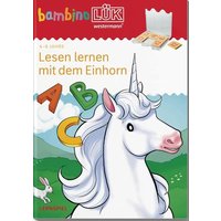 LÜK 247932 bambinoLÜK Lesen lernen mit dem Einhorn LÜK 247932 bambinoLÜK Lesen lernen mit dem Einhorn von LÜK