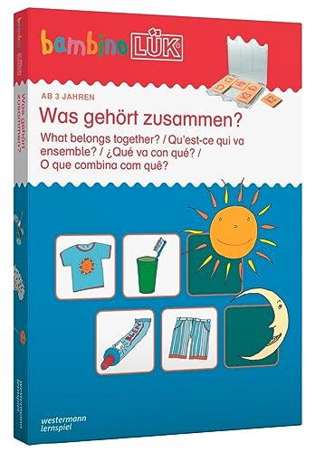 bambinoLÜK-Set: 3/4/5 Jahre Was gehört zusammen?: Enthält: bambinoLÜK-Lösungsgerät und Heft 1 & 3/4/5 Jahre (bambinoLÜK-Sets: Kasten + Übungsheft/e) von Georg Westermann Verlag