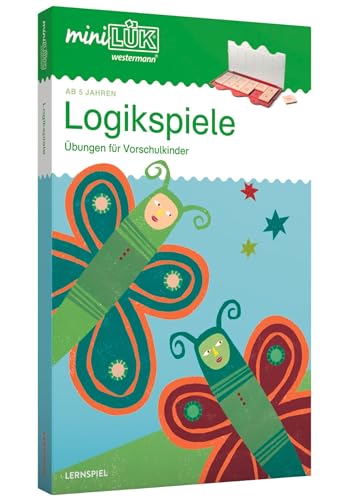 miniLÜK Logikspiele Übungen für Vorschulkinder: Für die Vorschule (miniLÜK-Sets: Kasten + Übungsheft/e) von Georg Westermann Verlag