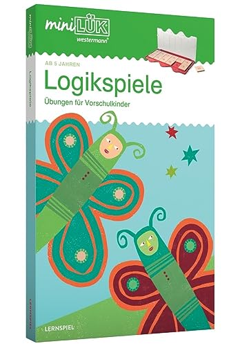 miniLÜK Logikspiele Übungen für Vorschulkinder: Für die Vorschule (miniLÜK-Sets: Kasten + Übungsheft/e) von Georg Westermann Verlag