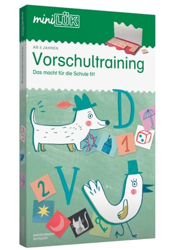 miniLÜK-Sets: miniLÜK-Set: Vorschultraining: Das macht für die Schule fit! über 5 Jahren:! ( Kasten + ... die Schule fit! für Kinder von 5 - ... Jahren (miniLÜK-Sets: Kasten + Übungsheft/e) von LÜK