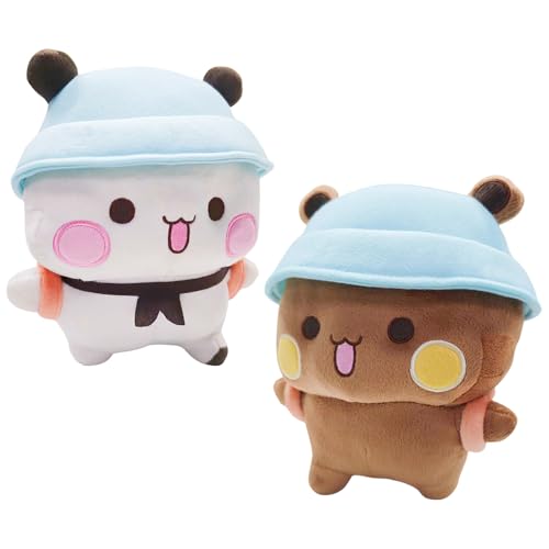 LUFEIS Bubu Dudu Kuscheltier, 2PCS Bubu Dudu Plüsch, Bezauberndes weiches Plüschtierkissen, Bär Panda Bubu Dudu Kuscheltier, Geburtstagsfeiergeschenke Für Jungen Und Mädchen LUFEIS Bubu Dudu Kuscheltier, 2PCS Bubu Dudu Plüsch, Bezauberndes weiches Plüschtierkissen, Bär Panda Bubu Dudu Kuscheltier, Geburtstagsfeiergeschenke Für Jungen Und Mädchen von LUFEIS