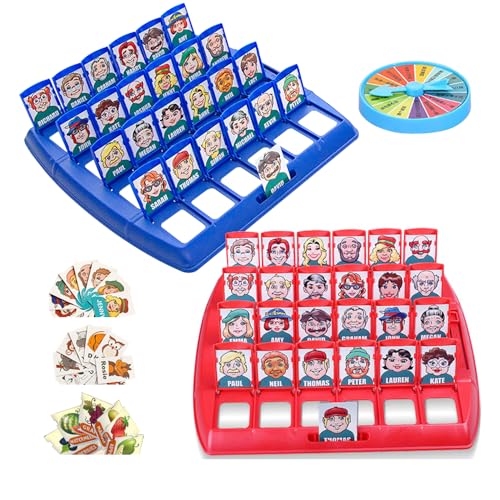 LUFEIS Wer Ist Es Spiel, Wer Bin Ich Spiel, Family Erraten Spiele, Wer Ist Es Lustiges Ratespiel Brettspiel, Ratespiel Strategie Brettspiel für 2 Spieler, Brettspiels für Familien Freizeit & Partyspaß LUFEIS Wer Ist Es Spiel, Wer Bin Ich Spiel, Family Erraten Spiele, Wer Ist Es Lustiges Ratespiel Brettspiel, Ratespiel Strategie Brettspiel für 2 Spieler, Brettspiels für Familien Freizeit & Partyspaß von LUFEIS