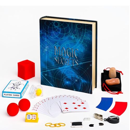 LUGY Magic Secrets - Zauberkasten - 70 Zaubertricks - Anfänger/Fortgeschrittene - Kostenlose Videoanleitungen - Spiel für Kinder & Jugendliche Ab 8 Jahren von LUGY