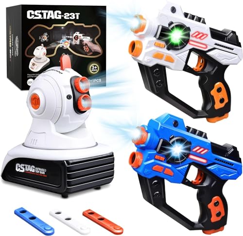 VINTOP Lasertag Spielzeug für Jungen & Mädchen, Infrarot Laserpistole Spiel mit Projektor, Multifunktion Laser Tag Spiel Set für Kinder & Erwachsene, Spaß Geschenke für 4 5 6 7 8 9 10 11 12+ Jahre VINTOP Lasertag Spielzeug für Jungen & Mädchen, Infrarot Laserpistole Spiel mit Projektor, Multifunktion Laser Tag Spiel Set für Kinder & Erwachsene, Spaß Geschenke für 4 5 6 7 8 9 10 11 12+ Jahre von LUKAT