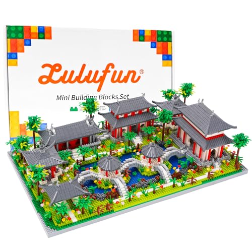 LULUFUN Bauklötze, Die klassischen Gärten von Suzhou Bauklotz-Sets, Berühmte Architektur Mini-Bauklötze Kits, Spielzeug Geschenke für Kinder und Erwachsene 4174 pcs LULUFUN Bauklötze, Die klassischen Gärten von Suzhou Bauklotz-Sets, Berühmte Architektur Mini-Bauklötze Kits, Spielzeug Geschenke für Kinder und Erwachsene 4174 pcs von LULUFUN