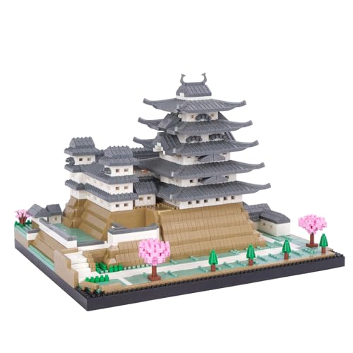 LULUFUN Bauklötze Set, Himeji Burg Baukasten, Japanische Burg Architektur Modell Set, pädagogisches Bauspielzeug für Erwachsene und Kinder, Weihnachten, Geburtstag, Neujahr LULUFUN Bauklötze Set, Himeji Burg Baukasten, Japanische Burg Architektur Modell Set, pädagogisches Bauspielzeug für Erwachsene und Kinder, Weihnachten, Geburtstag, Neujahr von LULUFUN