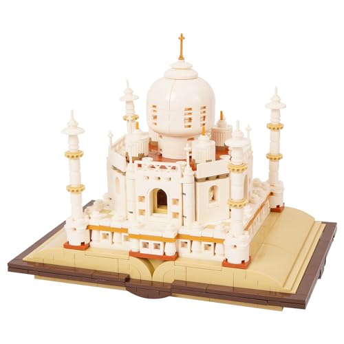 LULUFUN Bauklötze Set,Taj Mahal Bauklötze,Architektur Bauklötze Spielzeug für Erwachsene und Kinder von LULUFUN