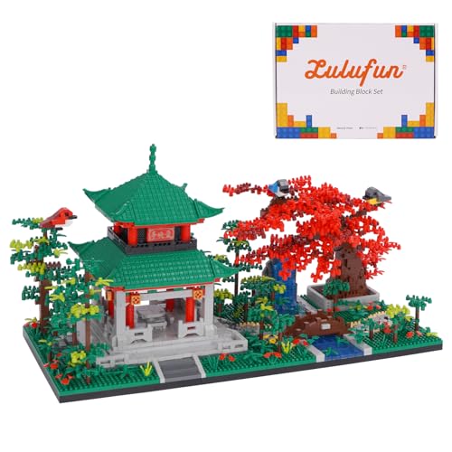 LULUFUN Bauklotz-Sets, Chinesische Architektur Bauspielzeug, Mini-Bausteine, Lernspielzeug und Sammelsets, Spielzeuggeschenke für Kinder und Erwachsene LULUFUN Bauklotz-Sets, Chinesische Architektur Bauspielzeug, Mini-Bausteine, Lernspielzeug und Sammelsets, Spielzeuggeschenke für Kinder und Erwachsene von LULUFUN