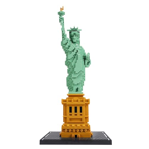 LULUFUN Freiheitsstatue Modellbaukasten-Set,Weltberühmte Architektur Mini-Bausteine, Lernspielzeug und Sammelsets, Spielzeuggeschenke für Kinder und Erwachsene 2810 Stück LULUFUN Freiheitsstatue Modellbaukasten-Set,Weltberühmte Architektur Mini-Bausteine, Lernspielzeug und Sammelsets, Spielzeuggeschenke für Kinder und Erwachsene 2810 Stück von LULUFUN