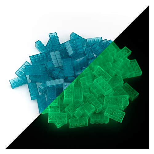 LUMENTICS 100x Klemmbausteine 2x4 Blau - Im Dunkeln leuchtende Spielsteine. Kompatibel, passgenau und geprüft. Leuchten bis zu Einer Stunde nach Aufladen. LUMENTICS 100x Klemmbausteine 2x4 Blau - Im Dunkeln leuchtende Spielsteine. Kompatibel, passgenau und geprüft. Leuchten bis zu Einer Stunde nach Aufladen. von LUMENTICS