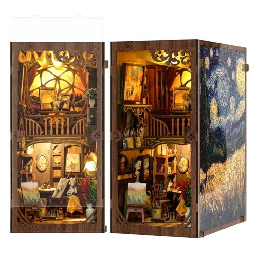 Book Nook Kit für Erwachsene - LUMYCE DIY Miniatur Haus Holzpuzzle 3D Puppenhaus Book Nook Kit für Erwachsene - LUMYCE DIY Miniatur Haus Holzpuzzle 3D Puppenhaus von LUMYCE