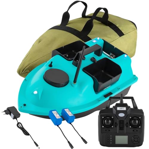 LUNICASHA 600M Futterboot RC Angelköder Boot Angeln Köderboot mit GPS 2kg Futterboot Angeln Angel Nest Boot Futterboot Fernbedienung Bait Boat Futterboot 2x5200mAh LUNICASHA 600M Futterboot RC Angelköder Boot Angeln Köderboot mit GPS 2kg Futterboot Angeln Angel Nest Boot Futterboot Fernbedienung Bait Boat Futterboot 2x5200mAh von LUNICASHA