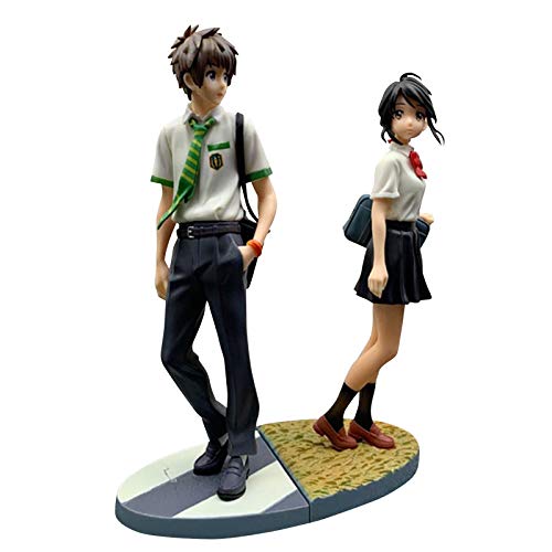 LUNK Anime Actionfigur Taki Tachibana & Mitsuha Miyamizu (Your Name) PVC Figur Modell Spielzeug 18cm LUNK Anime Actionfigur Taki Tachibana & Mitsuha Miyamizu (Your Name) PVC Figur Modell Spielzeug 18cm von LUNK