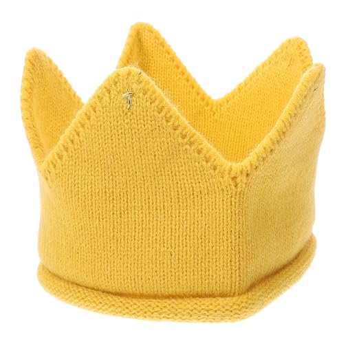 Krone Strickmütze Stoff Krone Stirnband Kopfschmuck für Geburtstag Party Karneval Fasching Hochzeit Krone Strickmütze Stoff Krone Stirnband Kopfschmuck für Geburtstag Party Karneval Fasching Hochzeit von LUOEM