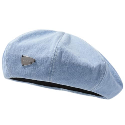 LUOFENG Barett Denims mit Metallanhänger Stern für Straßenbummel Freizeitkleidung Party Kostüm Foto Requisiten LUOFENG Barett Denims mit Metallanhänger Stern für Straßenbummel Freizeitkleidung Party Kostüm Foto Requisiten von LUOFENG
