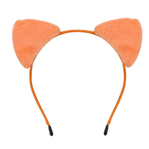 LUOFENG Niedliche Katzenohr-Kopfbedeckung für Kinder, Halloween, Cosplay, Stirnbänder für Partys oder den Alltag von LUOFENG
