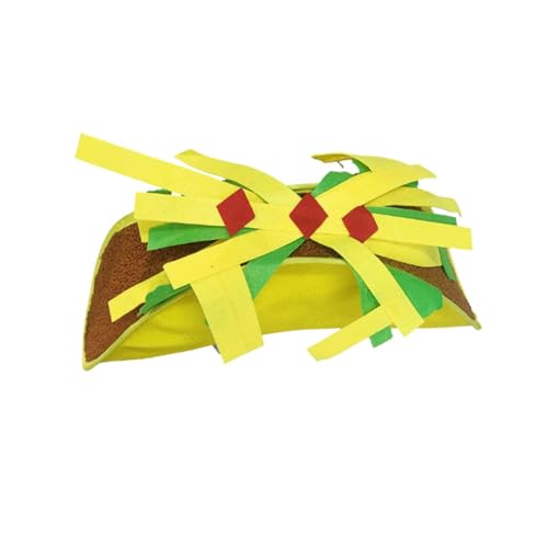 LUOFENG Tacos Hut 3D Mexikaner Lebensmittelform Mexikaner Stil für 5. Mai Motto Geburtstag Urlaub Mexikaner Kostüm LUOFENG Tacos Hut 3D Mexikaner Lebensmittelform Mexikaner Stil für 5. Mai Motto Geburtstag Urlaub Mexikaner Kostüm von LUOFENG