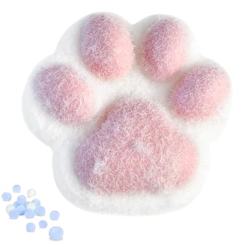 LUPATDY Anti Stress Spielzeug,Große Größe Taba Squishy Paw, Squeeze Spielzeug für Stress Relief,Cat Paw Squishy,Katzenpfoten Squishy für Angst abbauen Beruhigung,Rosa von LUPATDY